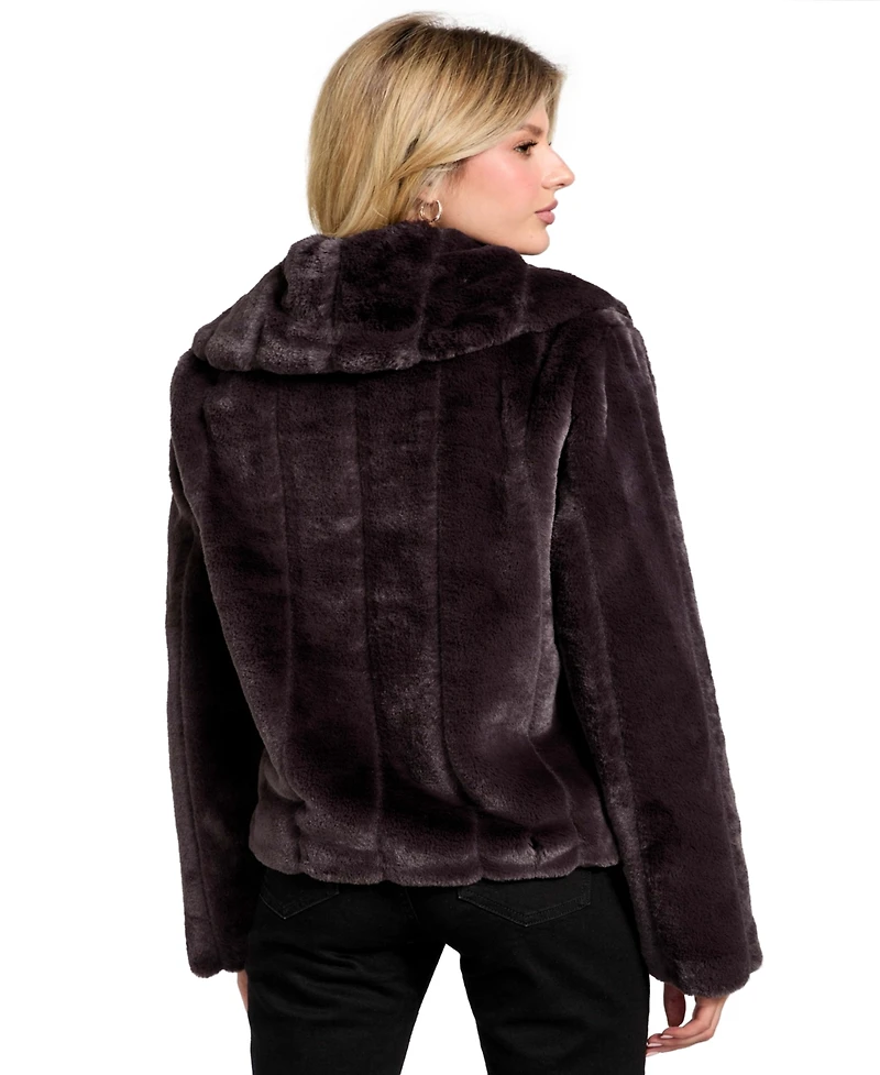 Guess Women's Sophy Faux-Fur Jacket
