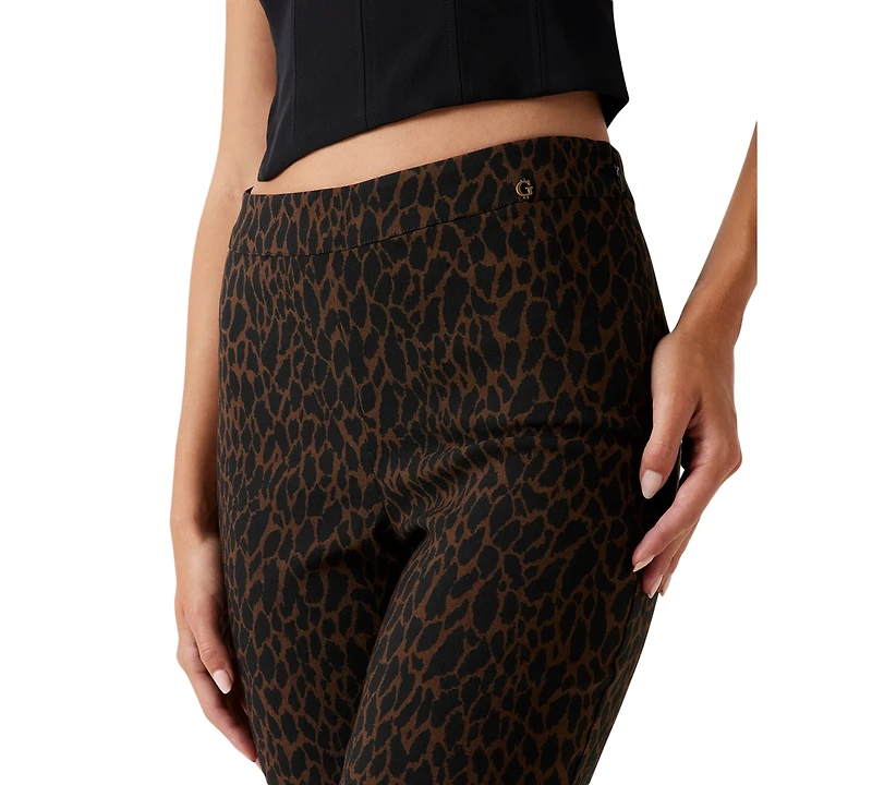 Guess Women's Creta Stretch High Rise Pants