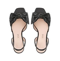 Eloise Bow Slingback - Nappa
