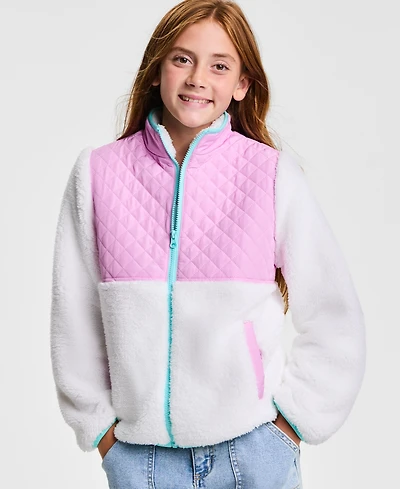 Epic Threads Girls 5-20 Color Block Long-Sleeve Jacket, Macy's Exclusive