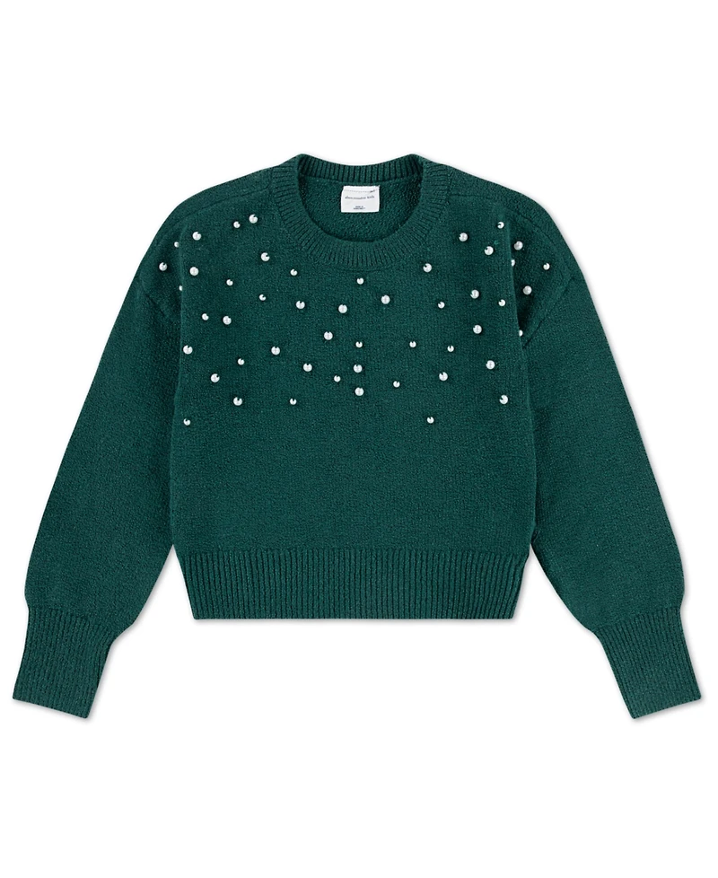 abercrombie kids Girls Sparkle Crew Sweater