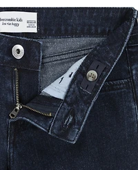 abercrombie kids Girls Sparkle Low-Rise Baggy Jeans