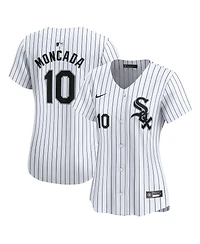 Nike Women's Yoan Moncada White Chicago Sox Home Limited Player Jersey