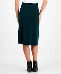 Style & Co Petite Ribbed Sweater Skirt, Macy's Exclusive