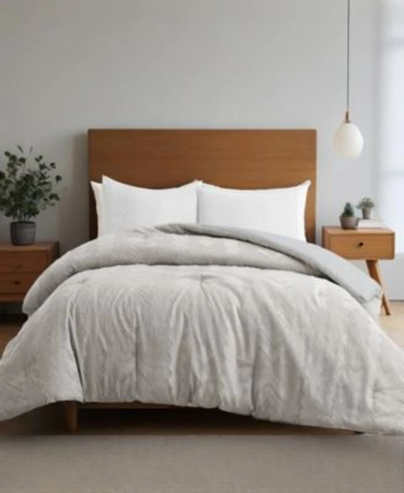Unikome All Season Textured Jacquard Down Alternative Comforter