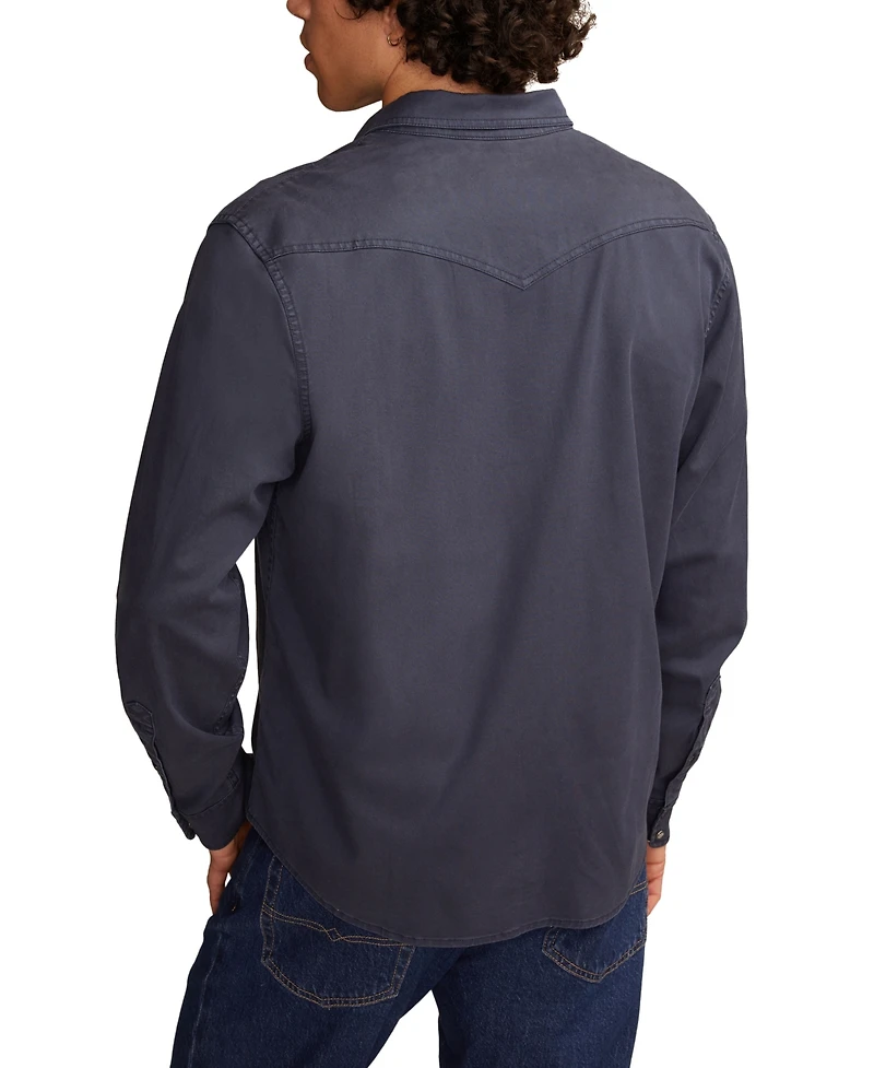 Lucky Brand Men's Long Sleeves Masa Western Shirt