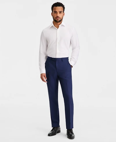 Alfani Men's Slim-Fit Stretch Solid Suit Pants, Created for Macy's