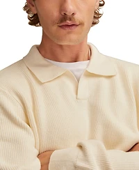 Lucky Brand Men's Johnny Collar Polo Sweater