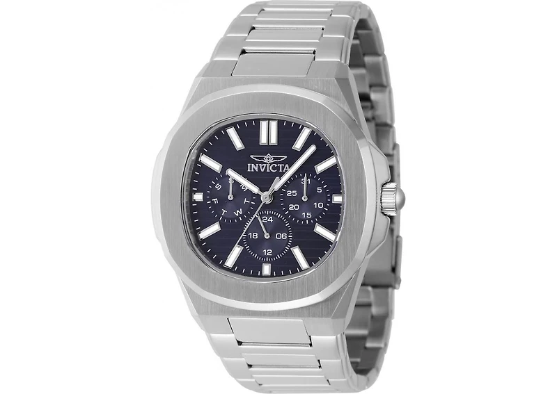 Invicta Men's 48326 Speedway Quartz 3 Hand Blue Dial Watch
