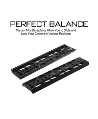 Tilta 10" Standard Lightweight Dovetail Plate, Black