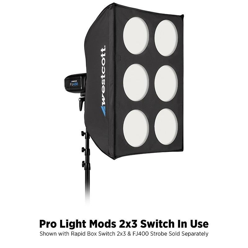 Westcott Pro Light Mods for 2x3' Rapid Box Switch