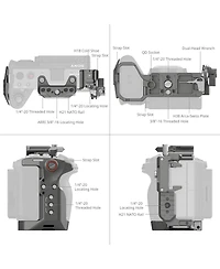 SmallRig HawkLock Quick Release Advanced Cage Kit for Sony FX3/FX30 Camera