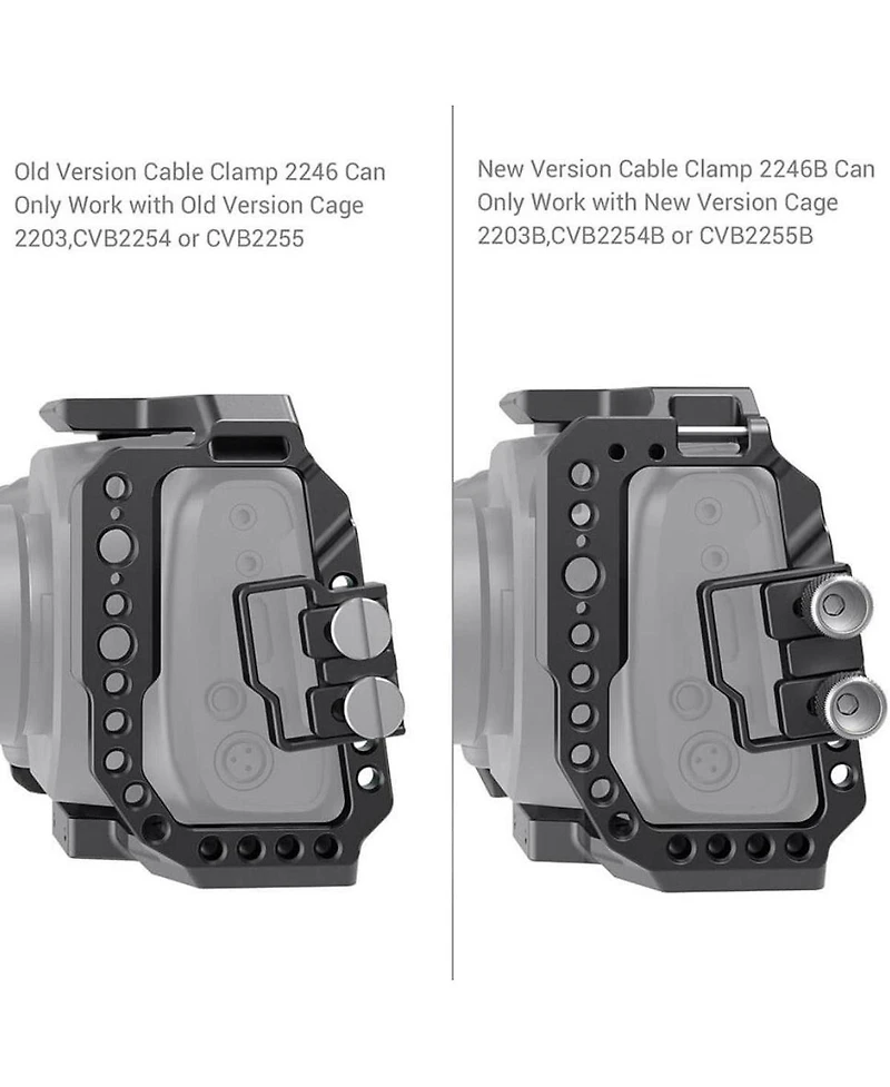 SmallRig Hdmi and Usb Type-c Cable Clamp for Bmpcc 4K and 6K New Version Cages