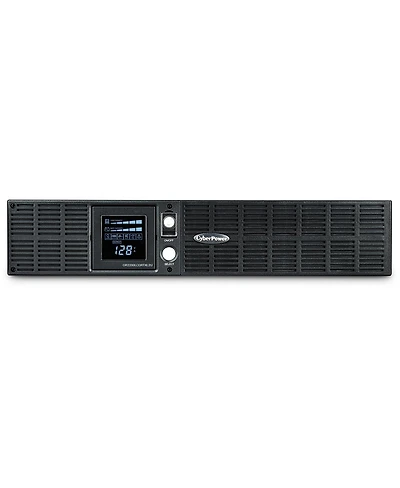 CyberPower OR2200LCDRTXL2U Smart App Intelligent LCD 2190VA Ups, 8 Outlets, 2U Rack Mount
