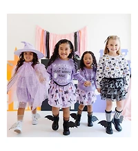 Sweet Wink Little and Big Girls Ghouls Just Wanna Have Fun Halloween Sweatshirt