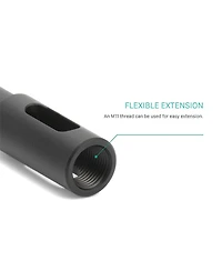 Tilta 8" 15mm to 12mm Dji Rod Adapter, Black