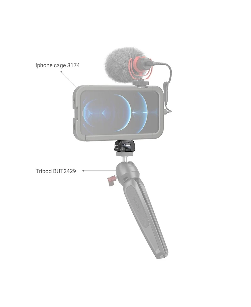 SmallRig Drop-In HawkLock Universal Mini Quick Release Plate and Clamp