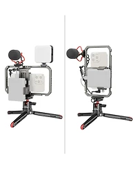 SmallRig Classic Edition All-in-One Video Kit for Smartphone Creators with Audio and Lighting System