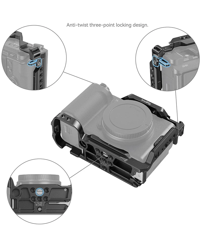 SmallRig Full Camera Cage for Sony Zv-E1