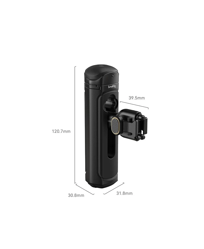 SmallRig Quick Release Side Handle with Wireless Remote Control for Smartphone Cage