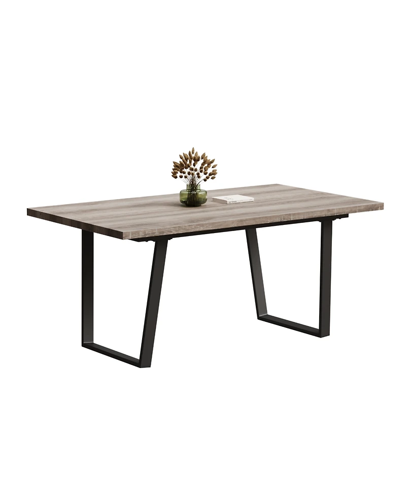 Streamdale Modern 6-Person Dining Table (62.9
