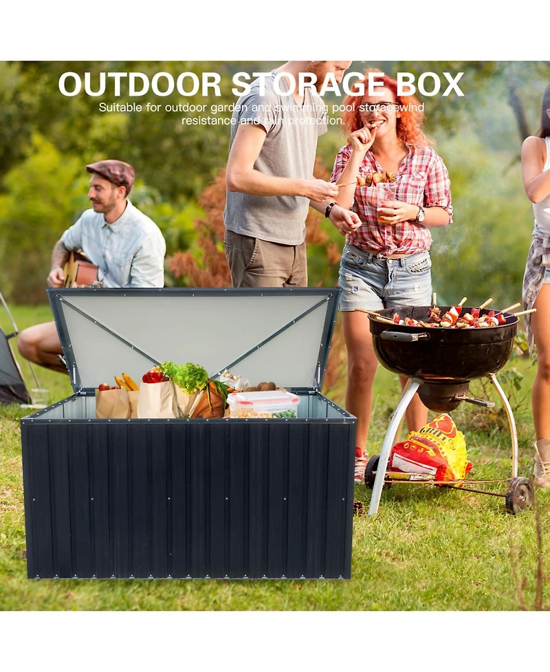 Streamdale Out Door Metal Storage Box Store Medium