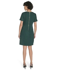 Tommy Hilfiger Women's Short Sleeve Knit Shift Dress