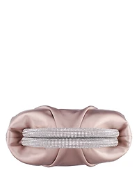 Nina Crystal Trim Magnetic Snap Frame Clutch