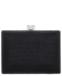Nina Crystal Minaudiere Lift Lock Clutch
