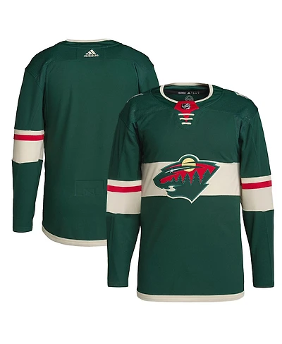 Adidas Men's Green Minnesota Wild Home Primegreen Authentic Jersey