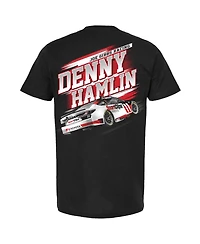 Joe Gibbs Racing Team Collection Men's Black Denny Hamlin Car T-Shirt
