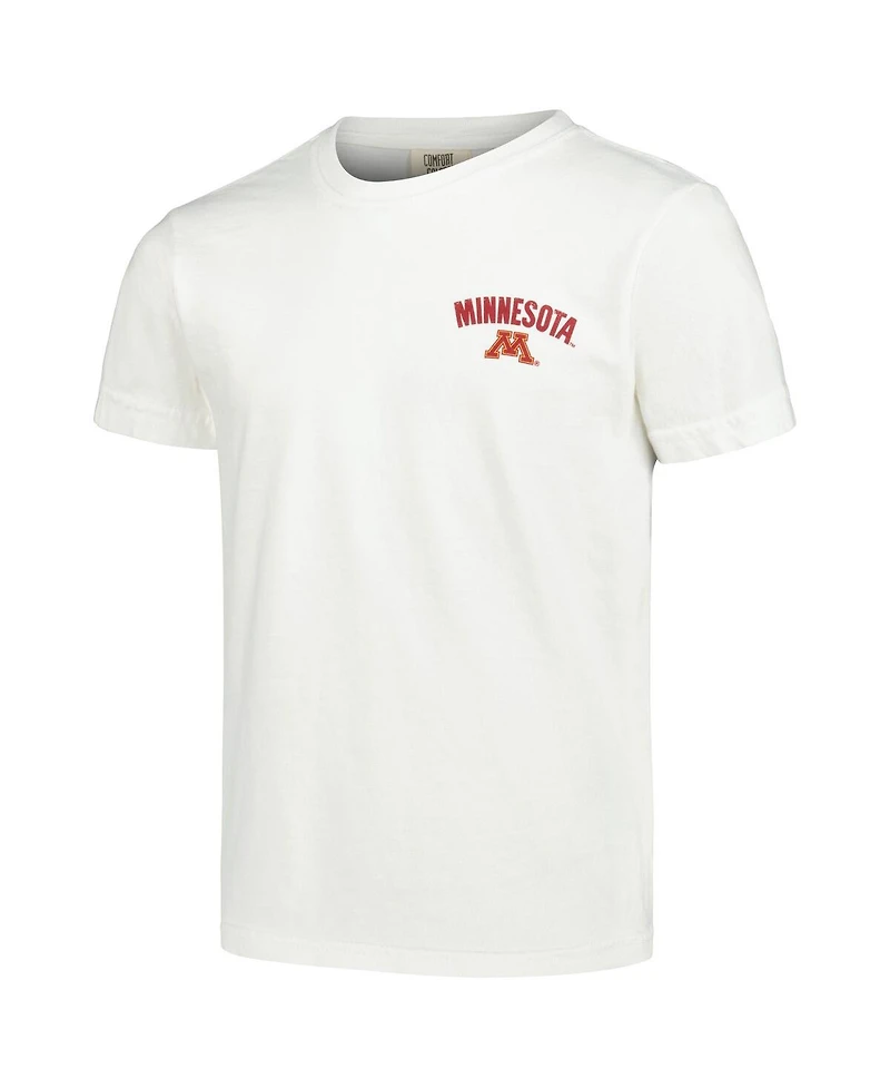 Image One Big Boys and Girls White Minnesota Golden Gophers Hyperlocal Comfort Colors T-Shirt