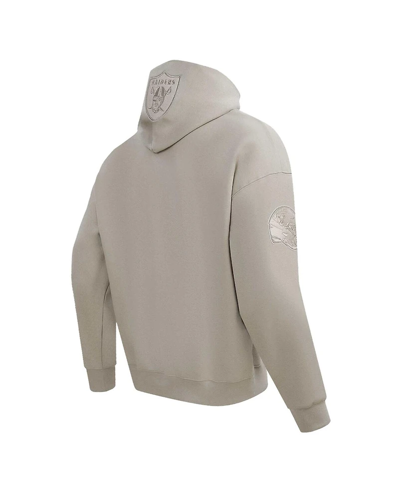 Pro Standard Men's Maxx Crosby Tan Las Vegas Raiders Player Name Number Pullover Hoodie