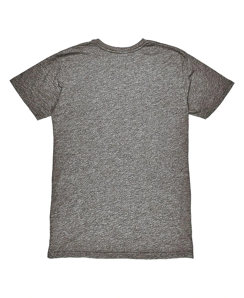 1863FC Men's Gray Colorado Springs Switchbacks Fc Wordmark Tri-Blend T-Shirt