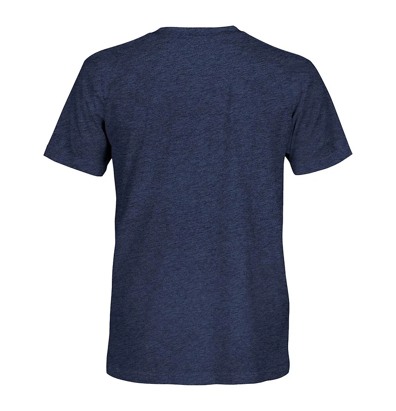 1863FC Men's Navy Paris Saint-Germain Signage Tri-Blend T-Shirt