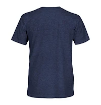 1863FC Men's Navy Paris Saint-Germain Signage Tri-Blend T-Shirt