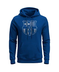 1863FC Men's Lamine Yamal Blue Barcelona Player Fleece Pullover Hoodie