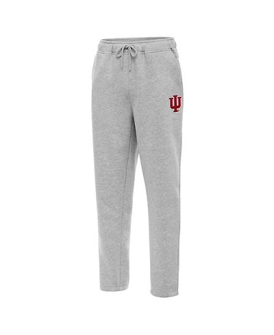 Antigua Men's Heather Gray Indiana Hoosiers Victory Sweatpants