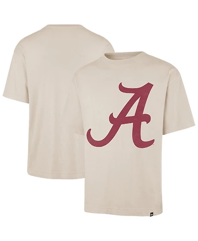 '47 Brand Men's Cream Alabama Crimson Tide Ravine Foundation T-Shirt