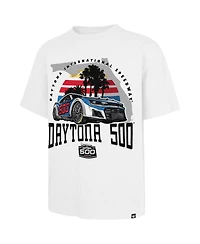 '47 Brand Men's White 2025 Daytona 500 Foundation T-Shirt