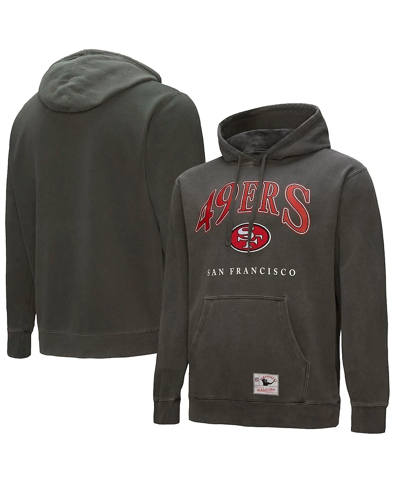 Mitchell & Ness Men's Gray San Francisco 49ers Slot Pullover Hoodie