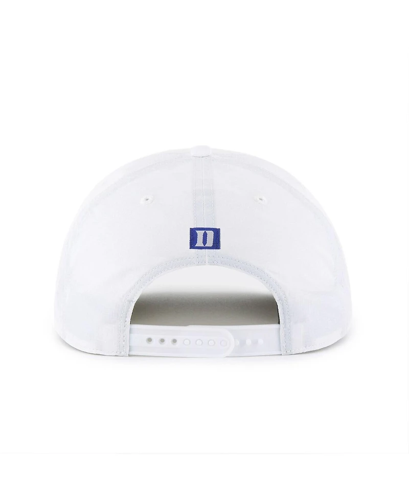 '47 Brand Men's White Duke Blue Devils Fairway Hitch Adjustable Hat