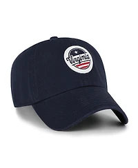 '47 Brand Men's Navy Virginia Cavaliers Clean Up Adjustable Hat