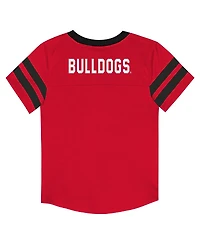 Outerstuff Baby Boys and Girls 2-Piece Red Georgia Bulldogs Team Logo Zone Top Pant Set