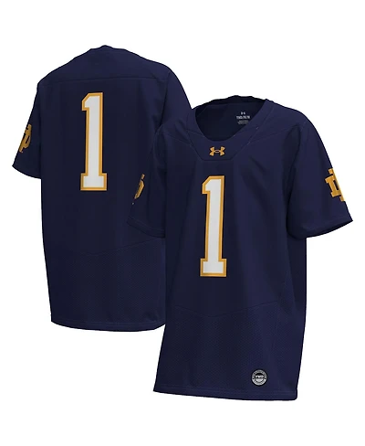 Under Armour Big Boys and Girls Navy Notre Dame Fighting Irish Replica Football Jersey