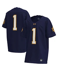 Under Armour Big Boys and Girls Navy Notre Dame Fighting Irish Replica Football Jersey