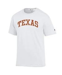 Champion Men's White Texas Longhorns Basic Arch T-Shirt