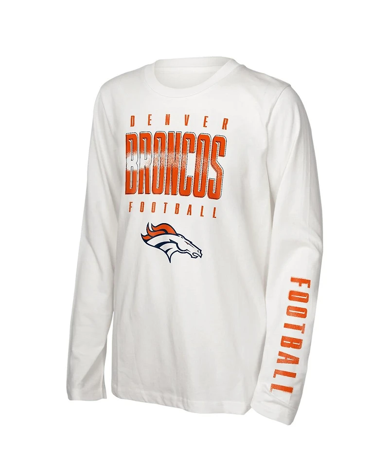 Outerstuff Preschool Denver Broncos the Mix Combo T-Shirt Set