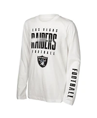 Outerstuff Preschool Las Vegas Raiders The Mix Combo T-Shirt Set