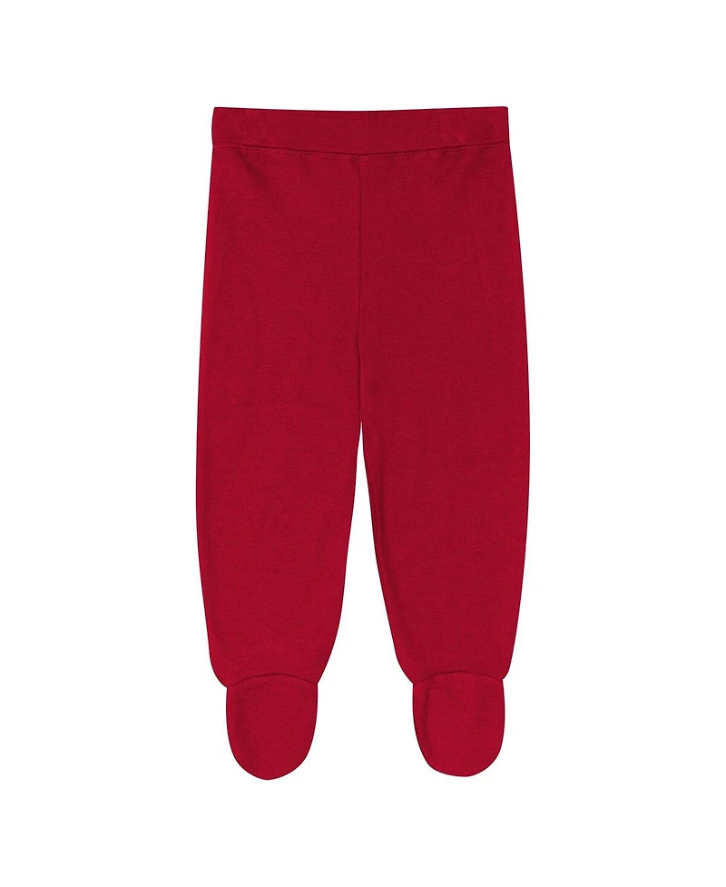 Outerstuff Baby Boys and Girls 3-Piece Scarlet San Francisco 49ers Little Champ Set